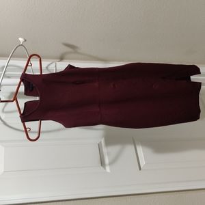 Banana Republic Size 2 maroon dress